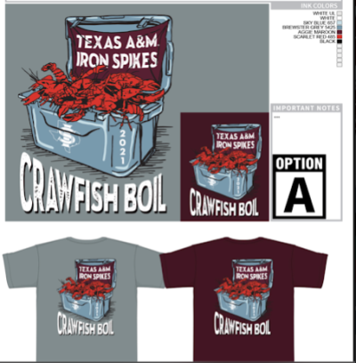 Crawfish Boil Shirt - Spring 2021(Grey)